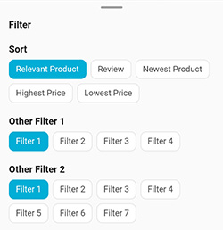 Flutter UI Kit - E-Commerce App